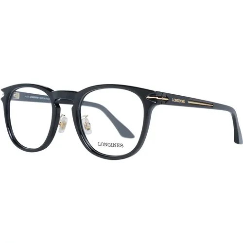 Glasses, male, , Size: ONE SIZE Round Optical Frames for Men - Longines - Modalova