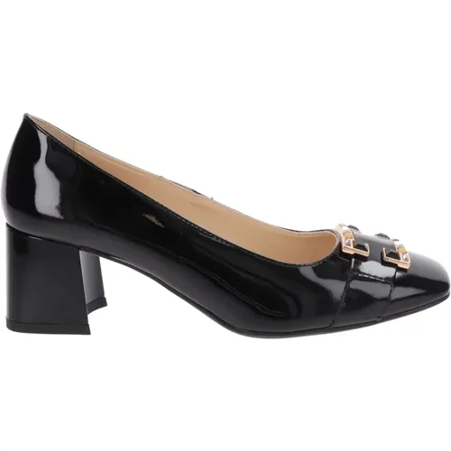 Leather High Heel Shoes for Women , female, Sizes: 5 UK, 4 UK, 2 UK - Nerogiardini - Modalova