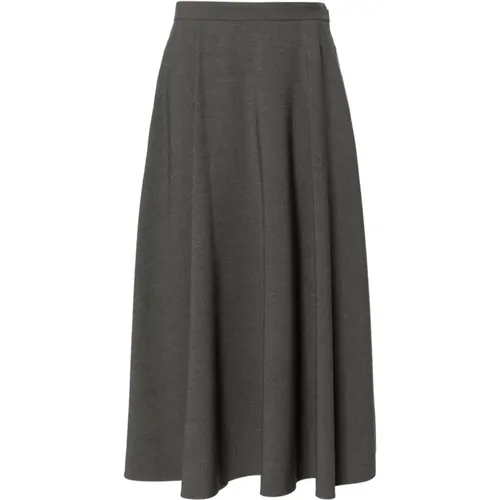 Grey Skirts Aw24 Womens Fashion , female, Sizes: XS, 2XS - Valentino Garavani - Modalova