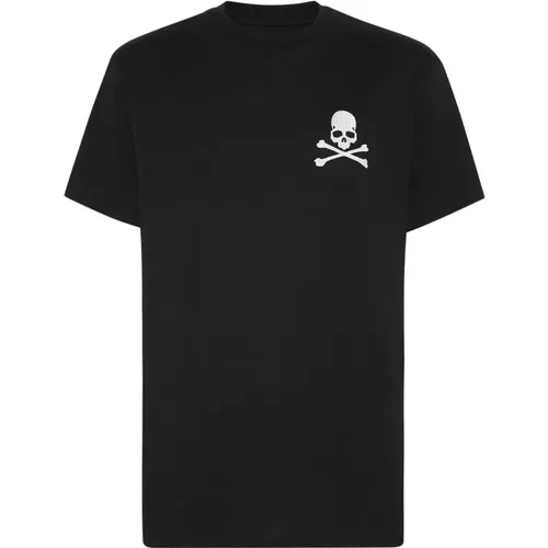 Stylisches T-Shirt mit Einzigartigem Design , Herren, Größe: 4XL - Philipp Plein - Modalova