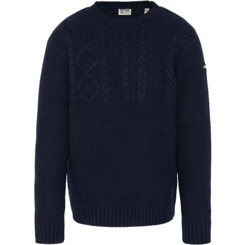 Verdrehter Strickpullover , Herren, Größe: 2XL - Schott NYC - Modalova