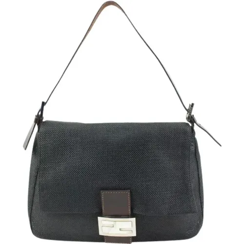 Pre-owned Shoulder Bags, female, , Size: ONE SIZE Pre-owned Mesh fendi-bags - Fendi Vintage - Modalova