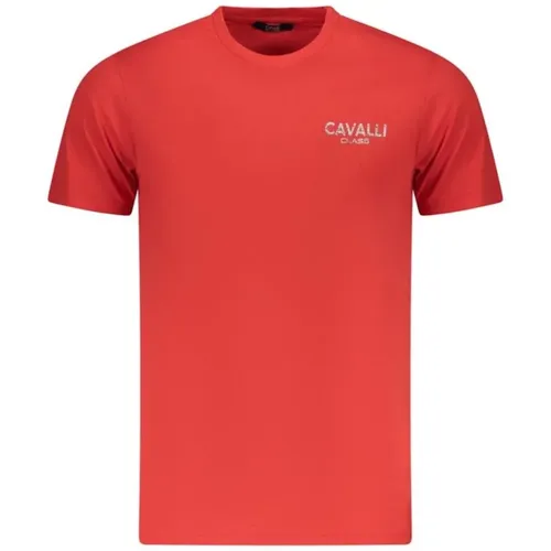 T-Shirts, male, , Size: XL Short Sleeves T-Shirt for Men - Cavalli Class - Modalova