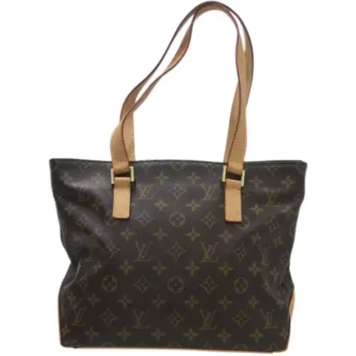 Pre-owned Tote Bags, female, , Size: ONE SIZE Pre-owned Canvas handbags - Louis Vuitton Vintage - Modalova