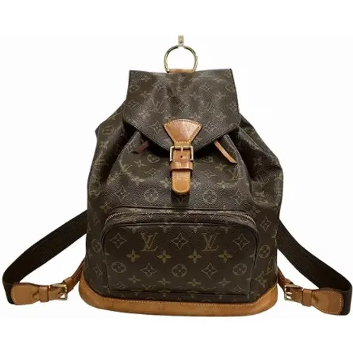 Pre-owned Backpacks, female, , Size: ONE SIZE Pre-owned Canvas backpacks - Louis Vuitton Vintage - Modalova