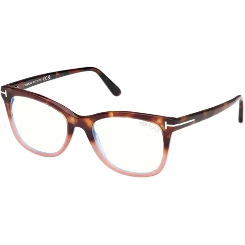 Glasses, female, , Size: 52 MM Ft5986B 056 Optical Frame - Tom Ford - Modalova