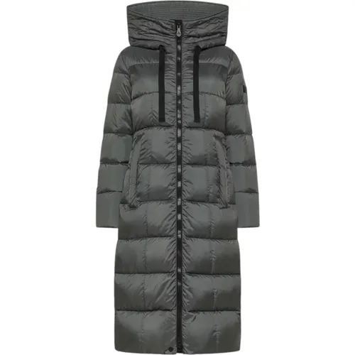 Down Coats, female, , Size: S Nunki MQN 02 Long Down Jacket - Peuterey - Modalova