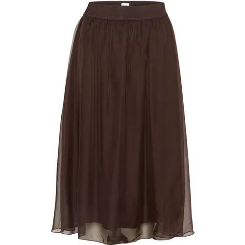 Dark Oak Coralsz Skirt , female, Sizes: M, S - Saint Tropez - Modalova