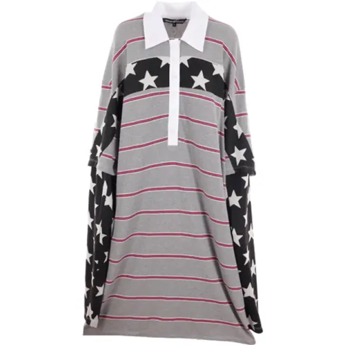 Polo Shirts, female, , Size: S Star Stripe Polo Shirt Oversize - Reward If Found - Modalova