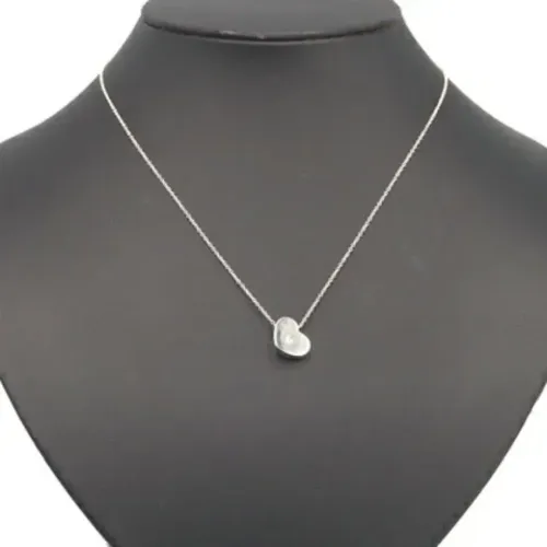 Pre-owned Jewellery, female, , Size: ONE SIZE Pre-owned Silver necklaces - Tiffany & Co. Pre-owned - Modalova