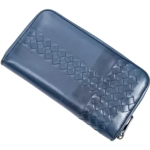 Pre-owned Leather wallets , female, Sizes: ONE SIZE - Bottega Veneta Vintage - Modalova