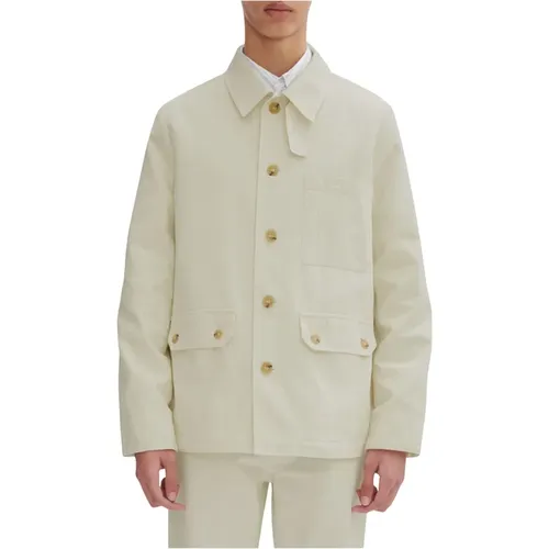 Light Jackets, male, , Size: M Stylish Piet Jacket - A.p.c. - Modalova
