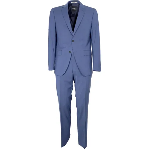 Single Breasted Suits, male, , Size: M Suits - Hugo Boss - Modalova