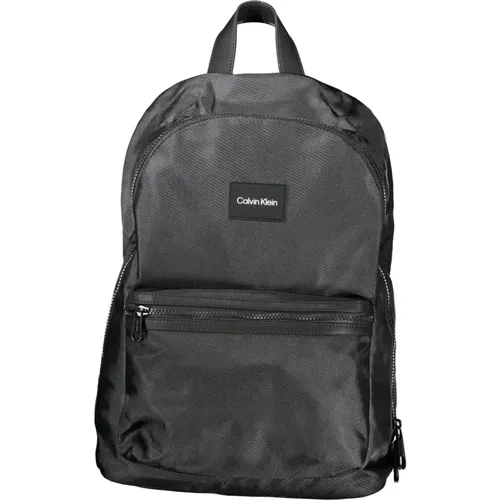 Backpacks, male, , Size: ONE SIZE Men's Backpack with Laptop Compartment - Calvin Klein - Modalova