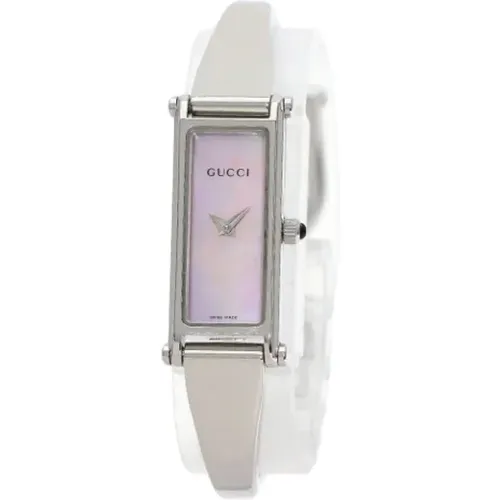 Pre-owned Watches, female, , Size: ONE SIZE Pre-owned Stainless Steel watches - Gucci Vintage - Modalova