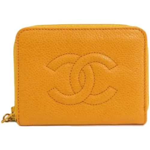 Pre-owned Accessories, female, , Size: ONE SIZE Pre-owned Leather key-holders - Chanel Vintage - Modalova