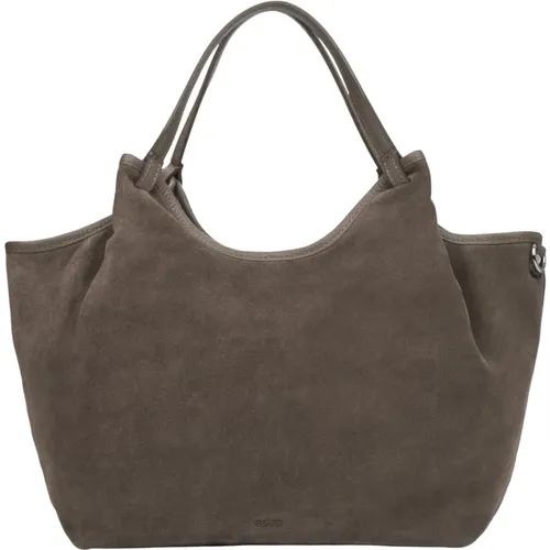 Tote Bags, female, , Size: ONE SIZE Shopper Handbag - Estro - Modalova