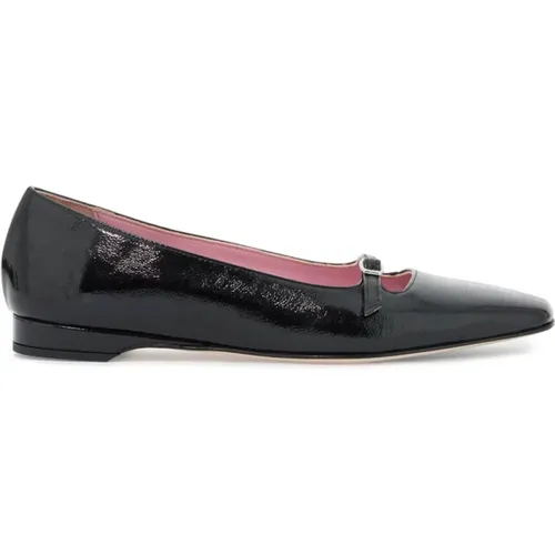 Emilie Ballerinas with Square Toe Strap , female, Sizes: 8 UK, 4 1/2 UK, 5 1/2 UK, 7 UK, 4 UK, 5 UK, 3 UK, 6 UK - Carel - Modalova