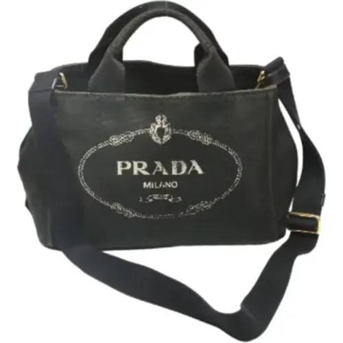 Pre-owned Tote Bags, female, , Size: ONE SIZE Pre-owned Denim totes - Prada Vintage - Modalova