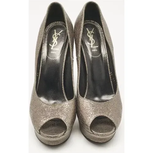 Pre-owned Leder heels - Yves Saint Laurent Vintage - Modalova