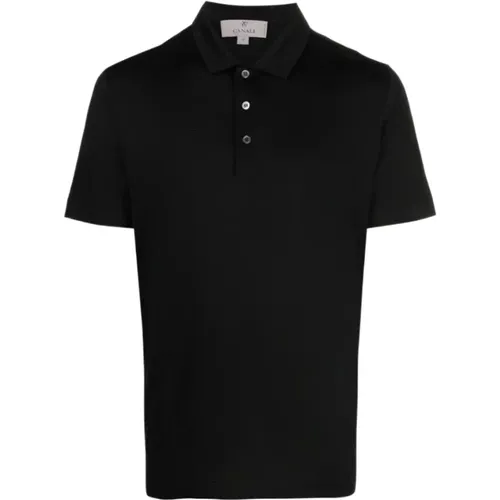 Kurzarm Polo Shirt Canali - Canali - Modalova