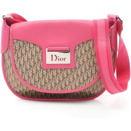 Pre-owned Leather dior-bags , female, Sizes: ONE SIZE - Dior Vintage - Modalova