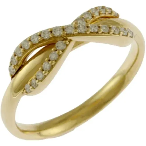 Pre-owned Jewellery, female, , Size: ONE SIZE Pre-owned Gold rings - Tiffany & Co. Pre-owned - Modalova