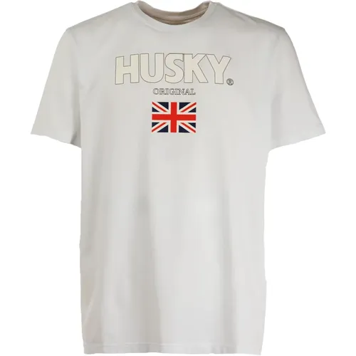 John T-Shirt, dynamisches und zeitgenössisches Design , Herren, Größe: 3XL - HUSKY ORIGINAL - Modalova