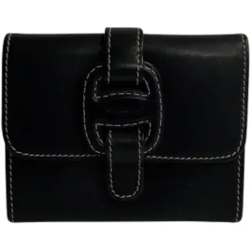 Pre-owned Wallets, female, , Size: ONE SIZE Pre-owned Leather wallets - Salvatore Ferragamo Pre-owned - Modalova