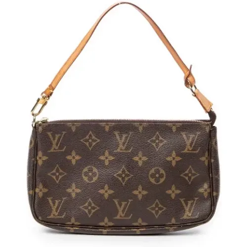 Pre-owned Canvas handbags , female, Sizes: ONE SIZE - Louis Vuitton Vintage - Modalova