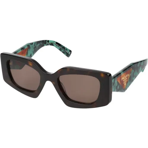 Stylish Sunglasses 0PR 15Ys , female, Sizes: 51 MM - Prada - Modalova