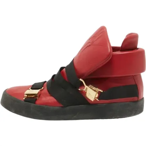 Pre-owned Sneakers, male, , Size: 13 US Pre-owned Leather sneakers - Giuseppe Zanotti Pre-owned - Modalova