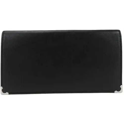 Pre-owned Wallets, female, , Size: ONE SIZE Pre-owned Leather wallets - Cartier Vintage - Modalova