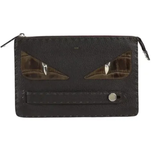 Pre-owned Wallets, female, , Size: ONE SIZE Pre-owned Fabric fendi-bags - Fendi Vintage - Modalova