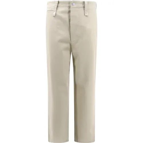 Comfort Fit Cotton Trouser , male, Sizes: M, L - Burberry - Modalova