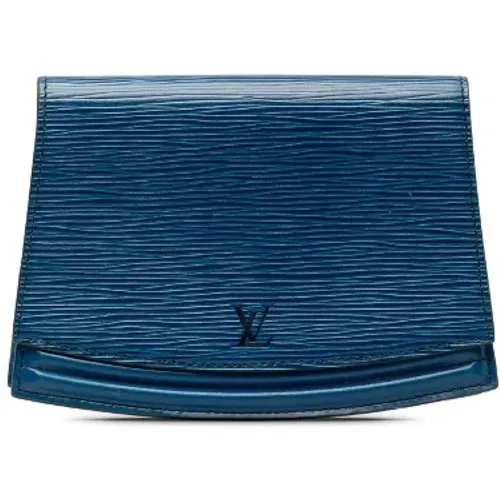 Pre-owned Leder clutches , Damen, Größe: ONE Size - Louis Vuitton Vintage - Modalova