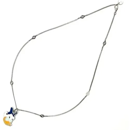 Pre-owned Jewellery, female, , Size: ONE SIZE Pre-owned Metal necklaces - Gucci Vintage - Modalova