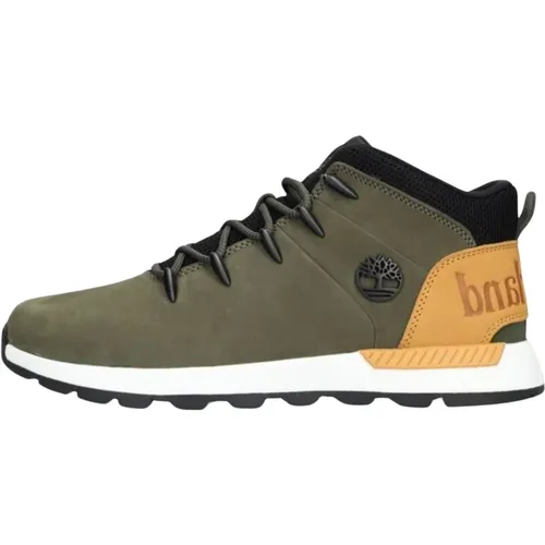 Sprint Trekker Mid Lace Sneaker , male, Sizes: 6 UK, 13 1/2 UK, 7 1/2 UK, 12 UK, 8 UK, 10 UK, 9 UK, 10 1/2 UK, 11 1/2 UK, 9 1/2 UK, 11 UK, 7 UK - Timberland - Modalova