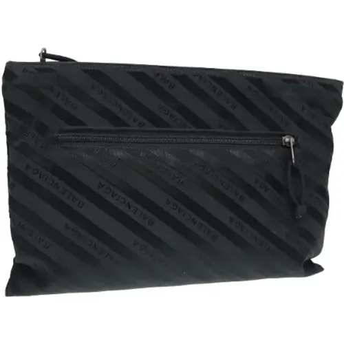 Pre-owned Clutches, female, , Size: ONE SIZE Pre-owned Canvas clutches - Balenciaga Vintage - Modalova