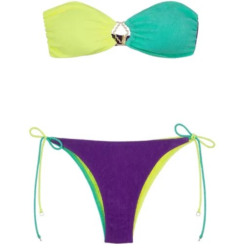 Verstellbares amerikanisches Bikini-Set , Damen, Größe: L - Me-Fui - Modalova