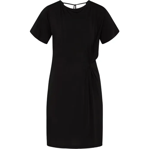 Schwarzes Mandevillabbbrendi Kleid , Damen, Größe: XL - Bruuns Bazaar - Modalova