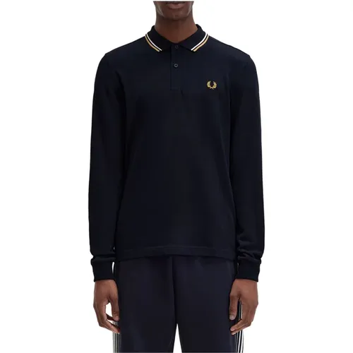 Twin Tipped Polo Shirt , Herren, Größe: L - Fred Perry - Modalova