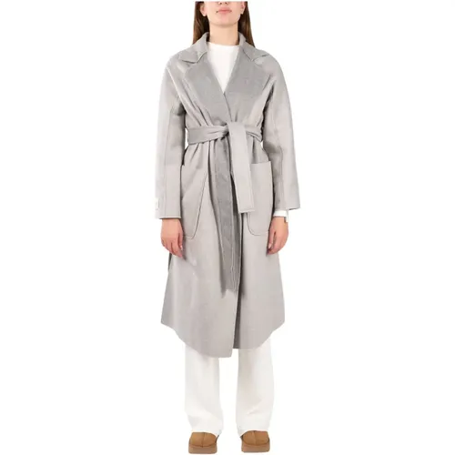 Wool Coat with Side Slits , female, Sizes: S, M, XS, L - Hinnominate - Modalova