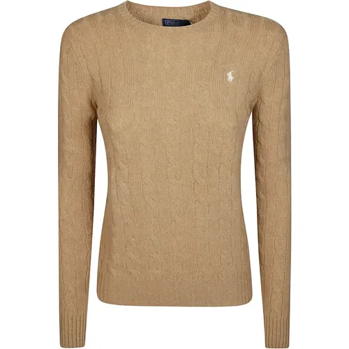 Julianna Crew Neck Sweater , Damen, Größe: S - Ralph Lauren - Modalova