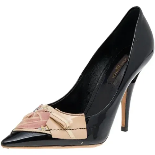 Pre-owned Pumps, female, , Size: 6 1/2 US Pre-owned Canvas heels - Louis Vuitton Vintage - Modalova