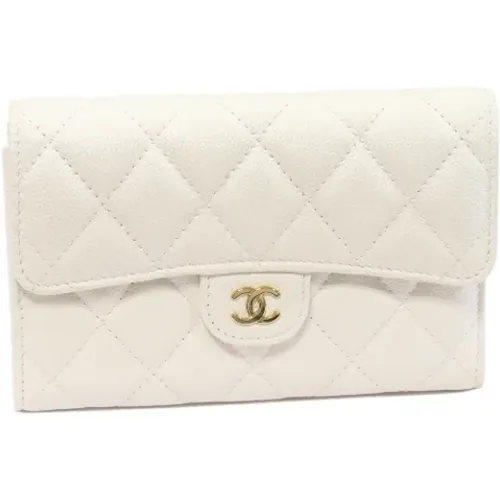 Pre-owned Wallets, female, , Size: ONE SIZE Pre-owned Leather wallets - Chanel Vintage - Modalova