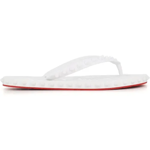 Studded Flip-flop Sandals , female, Sizes: 7 UK, 5 UK, 6 UK, 4 UK - Christian Louboutin - Modalova