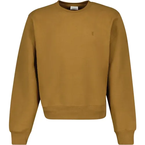 Brauner Cassandre Sweatshirt Herbst-Winter 2024 - Saint Laurent - Modalova