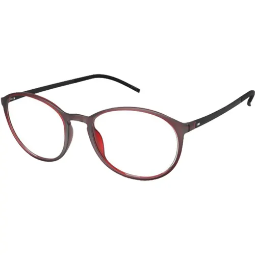 Glasses, unisex, , Size: 51 MM Red Eyewear Frames SPX Illusion - Silhouette - Modalova