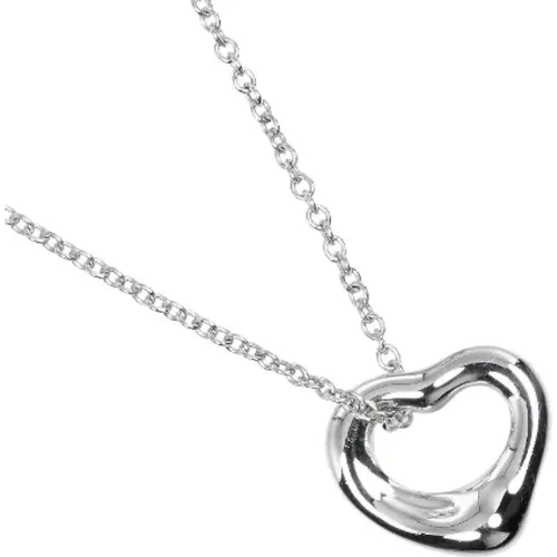 Pre-owned Jewellery, female, , Size: ONE SIZE Pre-owned Silver necklaces - Tiffany & Co. Pre-owned - Modalova